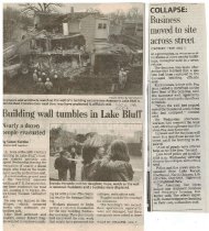 Building Wall Tumbles in Lake Bluff